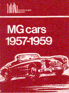 MG Cars 1957 - 1959